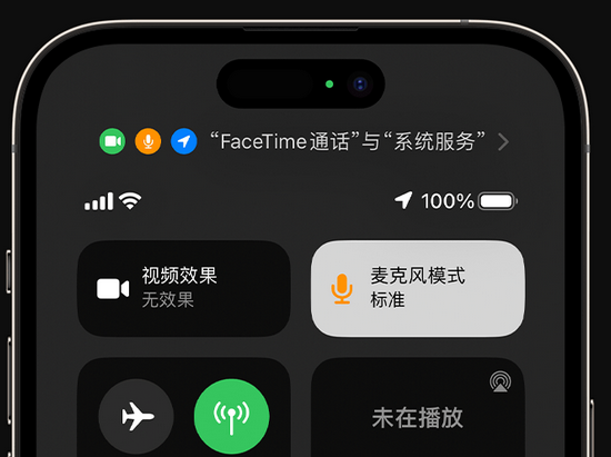 漳平苹果授权维修网点分享iPhone在通话时让你的声音更清晰 