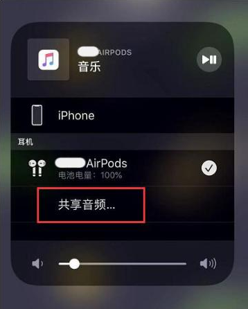 漳平苹果14音频维修点分享iPhone14音频共享设置方法 